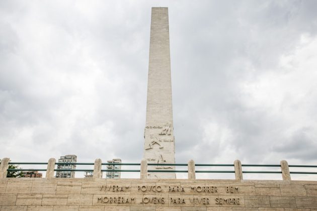 Obeslico Mausoléu aos Soldados Constitucionalistas de 1932 - Foto reprodução Governo do Estado de São Paulo