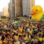 Manifestação a favor do impeachment de Dilma na avenida Paulista – Foto- Rovena Rosa:Agência Brasil