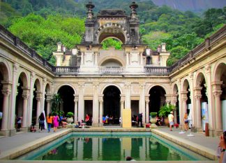 O edifício do Parque Lage. Foto: Ana Lauriano/Flickr