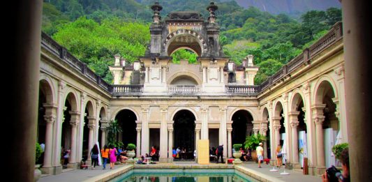 O edifício do Parque Lage. Foto: Ana Lauriano/Flickr