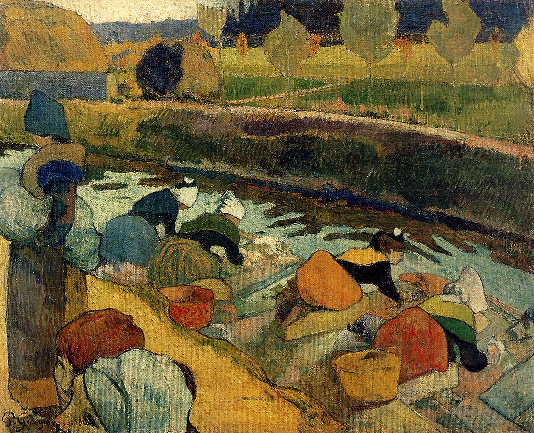 Washerwomen, de Paul Gauguin, no MoMA