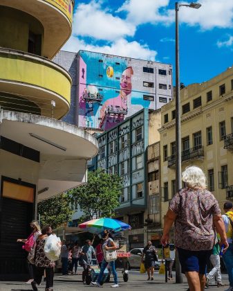 CURA BH. Obra em processo de Lídia Viber. Foto: Divulgação.