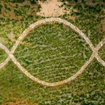 A land art do italiano Michelangelo Pistoletto, agora finalizada, com 20 toneladas de pedras, encontra lugar permanente no Festival Arte Serrinha, em Bragança Paulista.