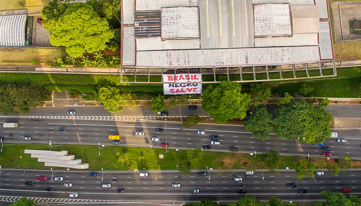 "BRASIL NEGRO SALVE", do coletivo Frente 3 de FevereiroFoto: Divulgação