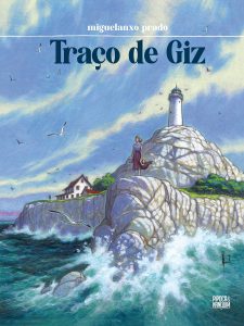 Capa de "Traço de Giz", de Miguelanxo Prado, publicado no Brasil pela Editora Pipoca e Naquim