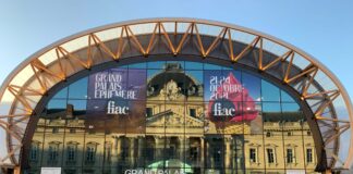 Grand Palais Ephemere, onde ocorreu a Feira Internacional de Arte Contemporânea (FIAC) de Paris em 2021. Foto: Hélio Campos Mello