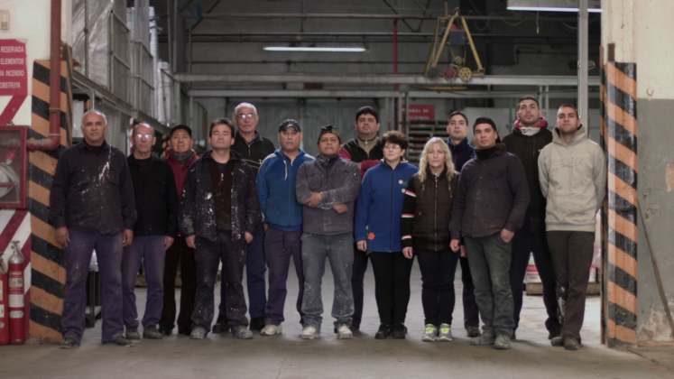 Cena de "Laboratorio de invención social o posibles formas de construcción colectiva", 2018, filme da argentina Gabriela Golder, apresentado no Videobrasil Online