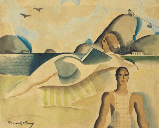 "Rio de Janeiro" (1926), Ismael Nery. Divulgação.