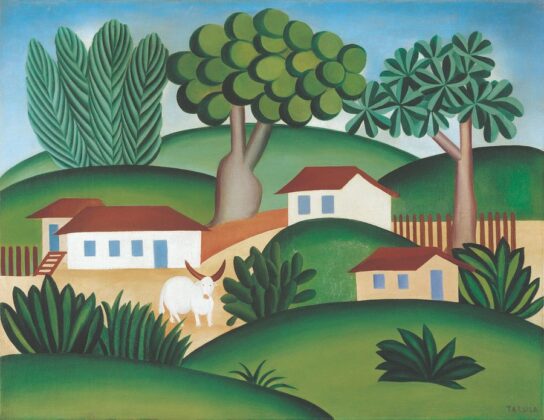 "O touro" (1925), Tarsila. Divulgação.