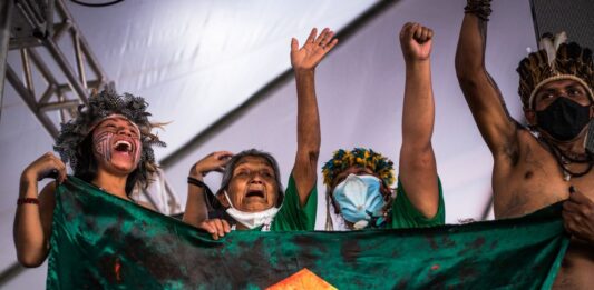 Fotografia de Edgar Kanaykõ Xakriabá que integraria a exposição coletiva da série "Histórias Brasileiras", cancelada pelo Masp. Foto: Cortesia do artista