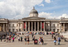 A National Gallery de Londres. Foto: Diego Delso/Wikimedia Commons.