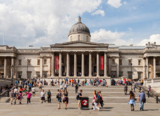 A National Gallery de Londres. Foto: Diego Delso/Wikimedia Commons.