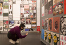 Vista da exposição Xilograffiti, no Sesc Consolação. Foto: Evelson de Freitas