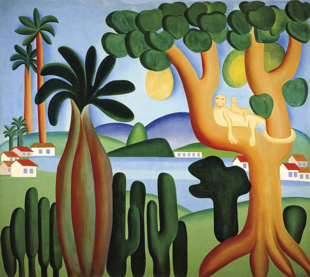 "Cartão-Postal", Tarsila do Amaral, 1929. Foto: Coleção Particular RJ