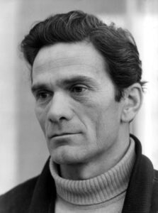 Pier Paolo Pasolini. Reprodução Wikimedia Commons.