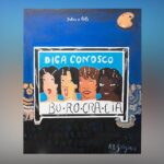 Anna Bella Geiger, "Sobre a arte/Diga conosco: bu-ro-cra-cia", 1978. Crédito: Coleção Gilberto Chateaubriand/MAM Rio. Foto: Divulgação