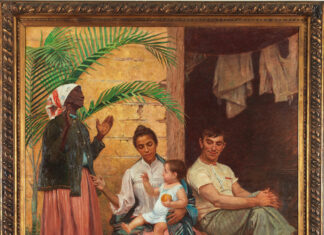 "Redenção de Cã", 1895, óleo sobre tela, 199 x 166 cm, assinada M. Brocos Rio de janeiro. 1895. Coleção Museu Nacional de Belas Artes/Ibram Foto: Rômulo Fialdini